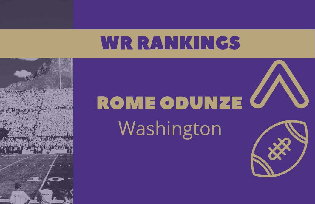 Rome Odunze Player Rankings CFB Saturdays